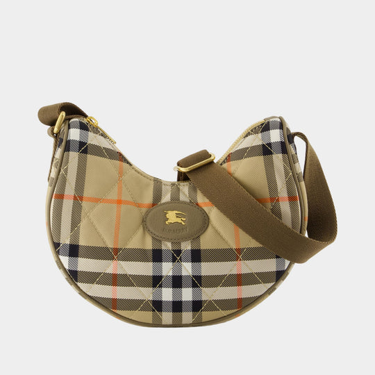 Ll Horseshoe Crossbody - Burberry - Nylon - Beige