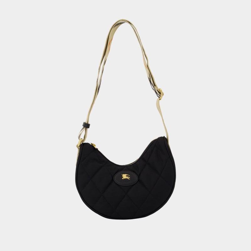 Ll Horseshoe Crossbody - Burberry - Nylon - Black