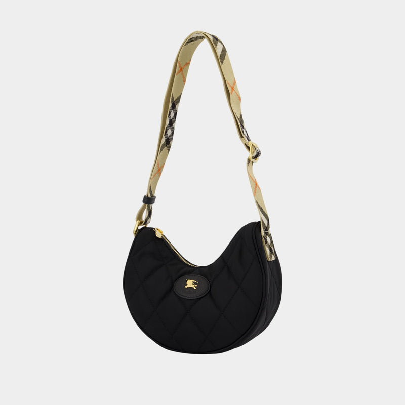 Ll Horseshoe Crossbody - Burberry - Nylon - Black