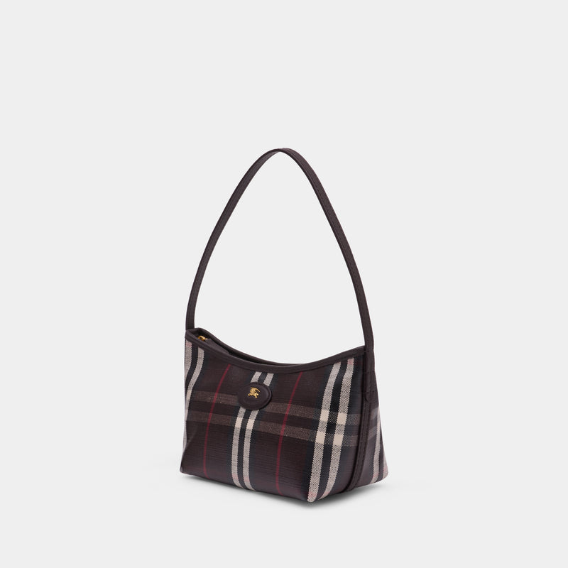 Highlands Shoulder Bag - Burberry - Cotton - Multi