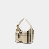 Ll Highlands Mini Duffle Purse - Burberry - Cotton - Beige