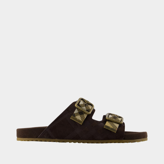 Mf Urchin Sandals - Burberry - Leather - Multicolor