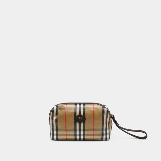 Ms Highlands Washbag - Burberry - Cotton - Multicolor