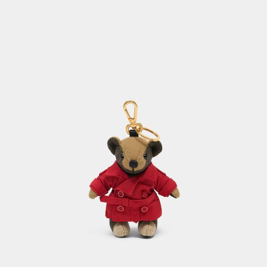 Ls Thomas City Keychain - Burberry - Cashmere - Red