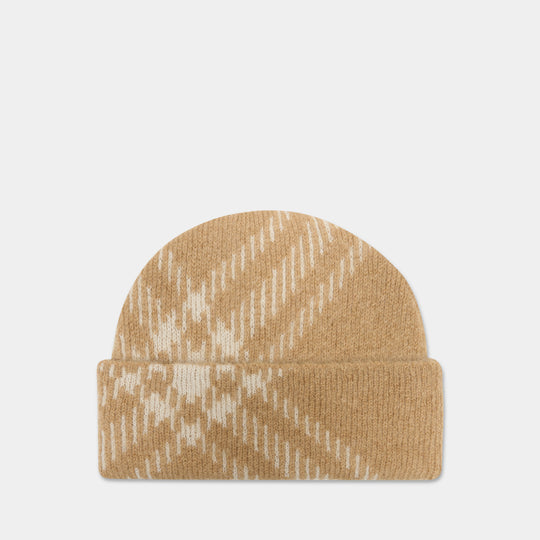 Beanie - Burberry - Wool - Multicolor