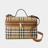 Ll Vanity Case Dfc Crossbody - Burberry - Synthetic - Brown