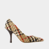 Lf Dame 90 Pumps - Burberry - Synthetic - Multicolor