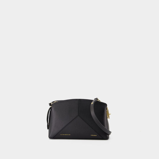 The Victoria Crossbody - Victoria Beckham - Leather - Black