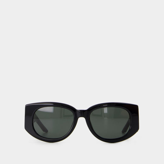 Wave Sunglasses - Casablanca - Acetate - Black
