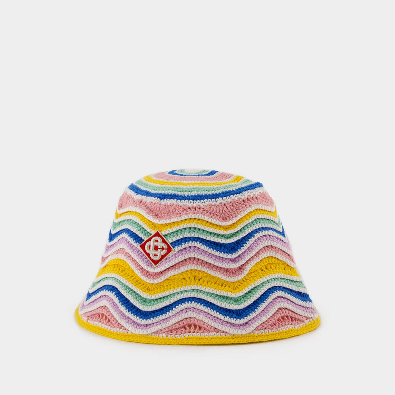 Crochet Bucket Hat - Casablanca - Cotton - Multicolor