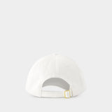 Greek Temple Rubber Cap - Casablanca - Cotton - White