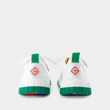 Court Sneakers - Casablanca - Leather - White/Green