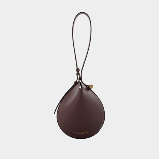 Mini Dia Purse - Victoria Beckham - Leather - Burgundy