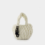 Small Blanket Shopper Bag - J.W. Anderson - Cotton - White