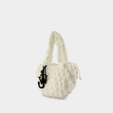 Small Blanket Shopper Bag - J.W. Anderson - Cotton - White