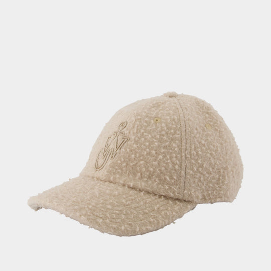 Baseball Cap - J.W. Anderson - Wool - Beige