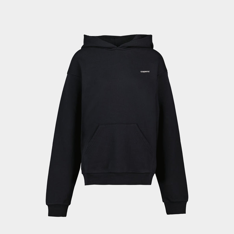 Logo Hoodie - Coperni - Synthetic - Black