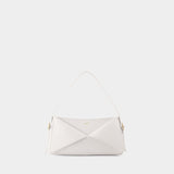 Belt Baguette Bag Purse - Coperni - Leather - White