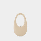 Mini Swipe Purse - Coperni - Leather - Beige