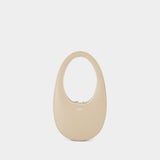 Mini Swipe Purse - Coperni - Leather - Beige