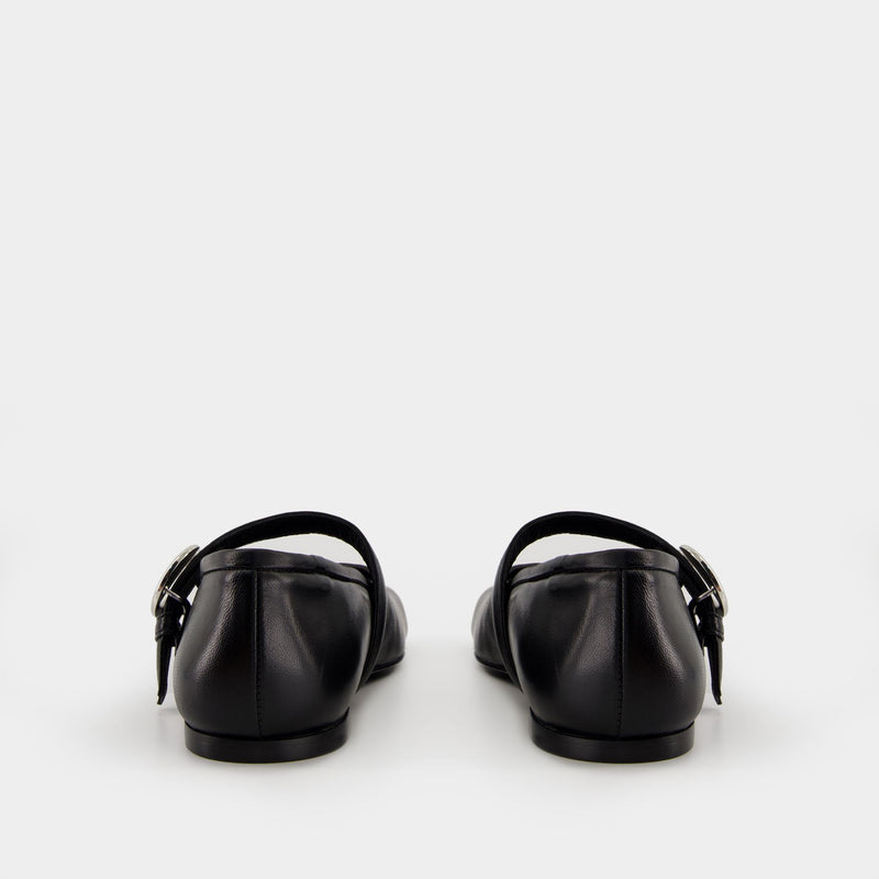 Five Toe Belt Ballerinas - Coperni - Leather - Black