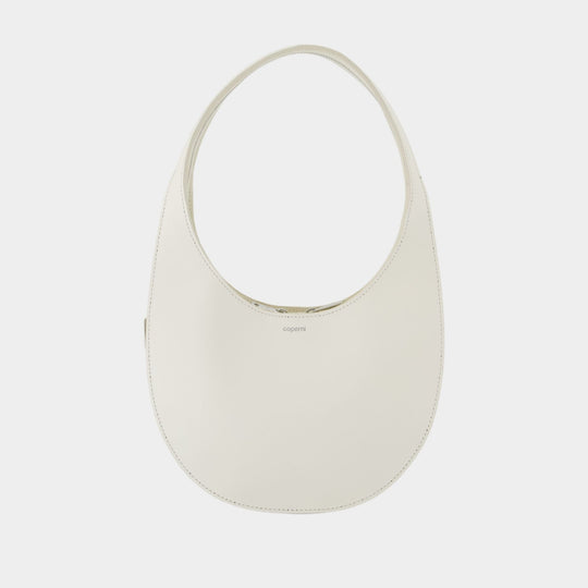 Double Gusset Swipe Bag - Coperni - Leather - White