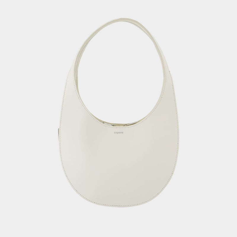 Double Gusset Swipe Bag - Coperni - Leather - White