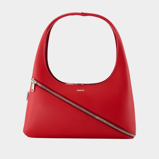 Zip Handbag - Coperni - Leather - Red