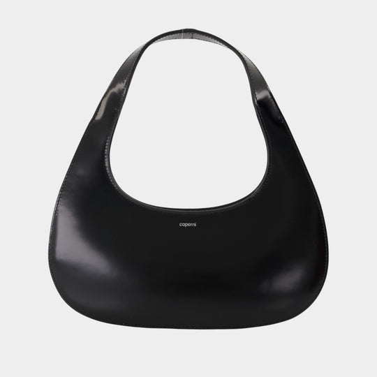 New Baguette Bag - Coperni - Leather - Black