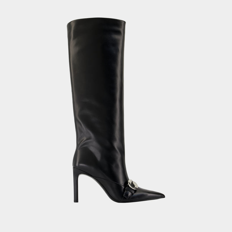 Belt Boots - Coperni - Leather - Black