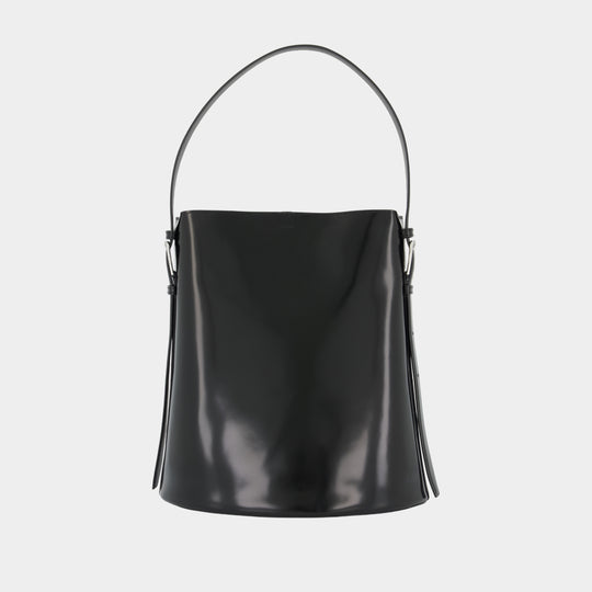 Ergonomical Shopper Bag - Coperni - Leather - Black