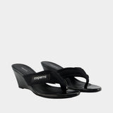 Wedge Sandals - Coperni - Synthetic - Black
