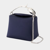 Mini Bloom Bag - ERDEM - Cotton - Blue