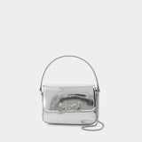 Micro Bag - SELF PORTRAIT - Leather - Silver