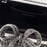 Crystal Box Clutch - SELF PORTRAIT - Metal - Black