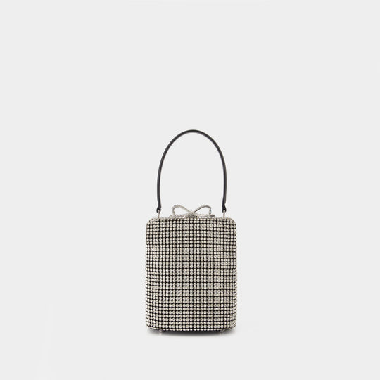 Crystal Fishnet Bag - SELF PORTRAIT - Synthetic - Silver