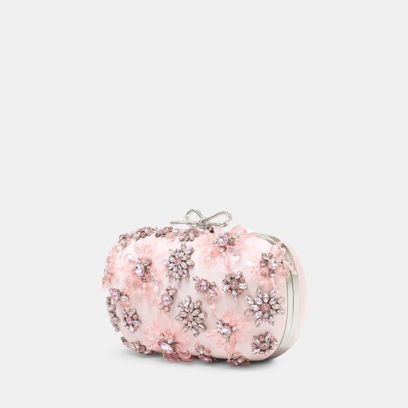 Clutch - SELF PORTRAIT - Silk - Pink