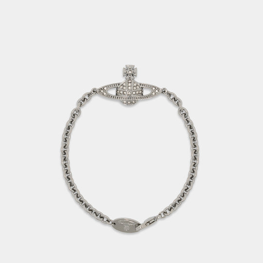 Mini Chain Necklace - Vivienne Westwood - Metal - Black