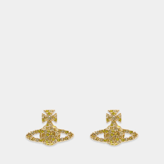 Grace Stud Earrings - Vivienne Westwood - Metal - Gold