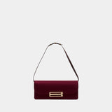 Dorian East West Clutch - Victoria Beckham - Synthetic - Burgundy