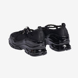 Classic Criss Cross Tracker Sneakers - Simone Rocha - Pvc - Black