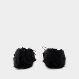 Criss Cross Ballerinas - Simone Rocha - Leather - Black