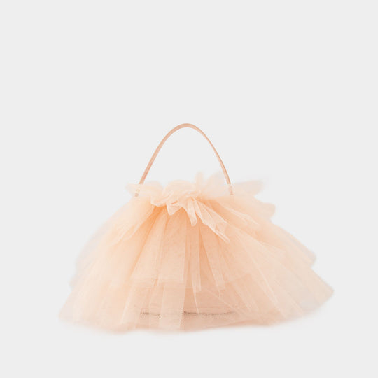 Mini Frilly Tutu Crossbody - Simone Rocha - Polyester - Neutral