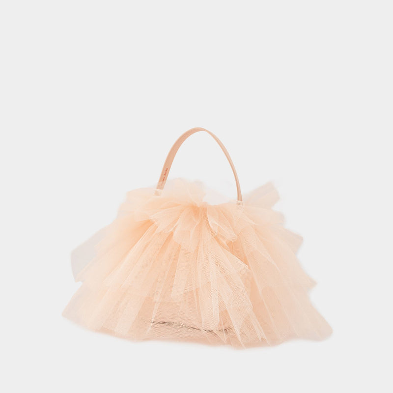 Mini Frilly Tutu Crossbody - Simone Rocha - Polyester - Neutral