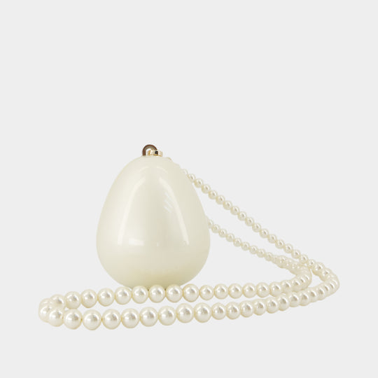 Micro Egg Crossbody - Simone Rocha - Synthetic - White