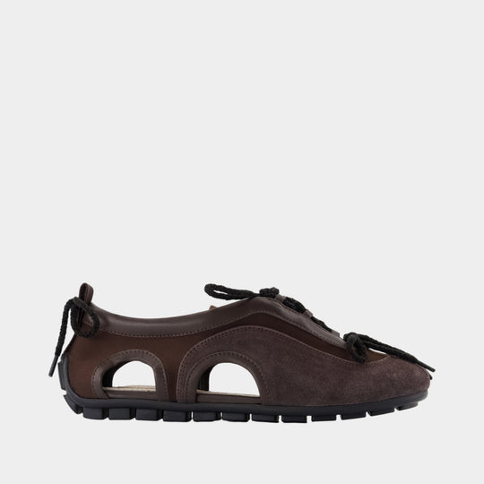 Cutout Grip Trainers - Simone Rocha - Synthetic - Brown