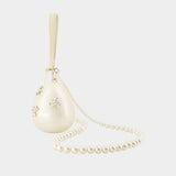Micro Egg  Crossbody - Simone Rocha - Acrylic - Ivory