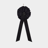 Ribbon Rosette Wallet - Simone Rocha - Nylon - Black