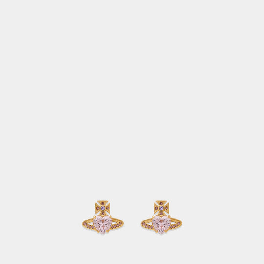 Ariella Earrings - Vivienne Westwood - Metal - Pink