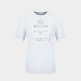 Zewel Gz T-Shirt - Isabel Marant - Linen - White